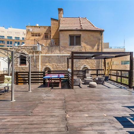 Vila Private House 5 Bdr In Mamilla Up To 12 People ! Jeruzalém Exteriér fotografie