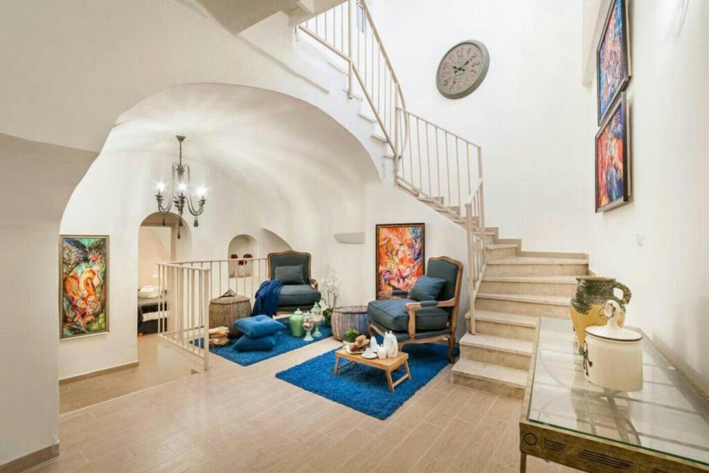 Vila Private House 5 Bdr In Mamilla Up To 12 People ! Jeruzalém Exteriér fotografie